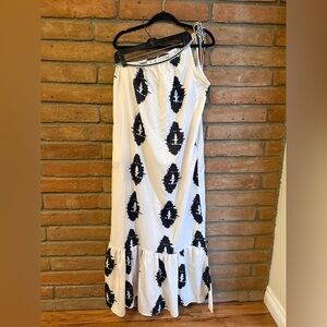 One strap maxi dress